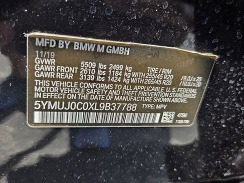 Used 2020 BMW X4 M w/ Executive Package AWD/4WD image 20