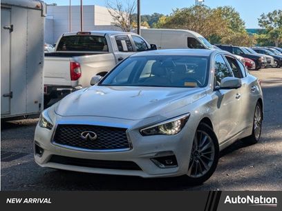 Used 2021 INFINITI Q50 Luxe w/ Cargo Package