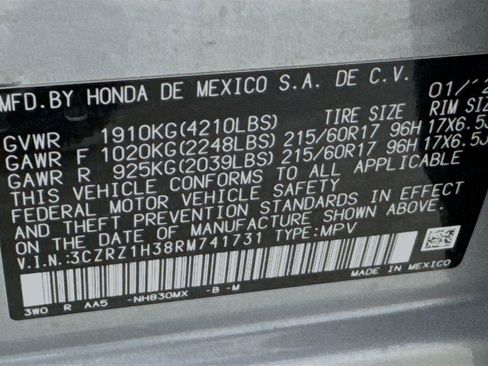 Used 2024 Honda HR-V LX image 39
