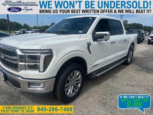 Used 2024 Ford F150 Lariat w/ Bed Utility Package AWD/4WD image 1