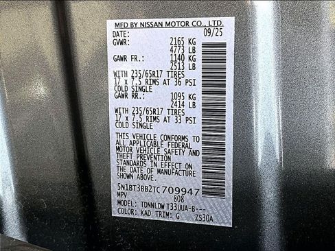 Certified 2026 Nissan Rogue SV AWD/4WD image 35