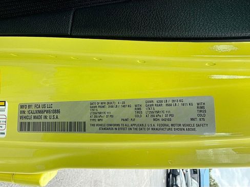 Used 2023 Jeep Wrangler Unlimited w/ Sun & Screen Package AWD/4WD image 36