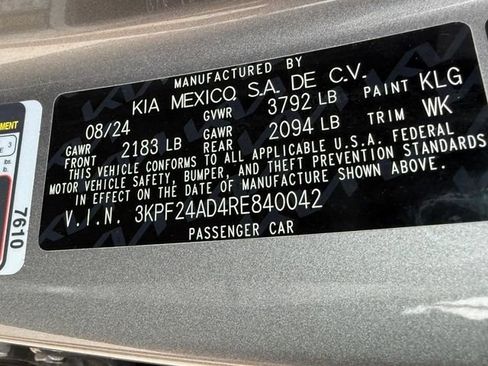 Used 2024 Kia Forte LXS FWD image 30