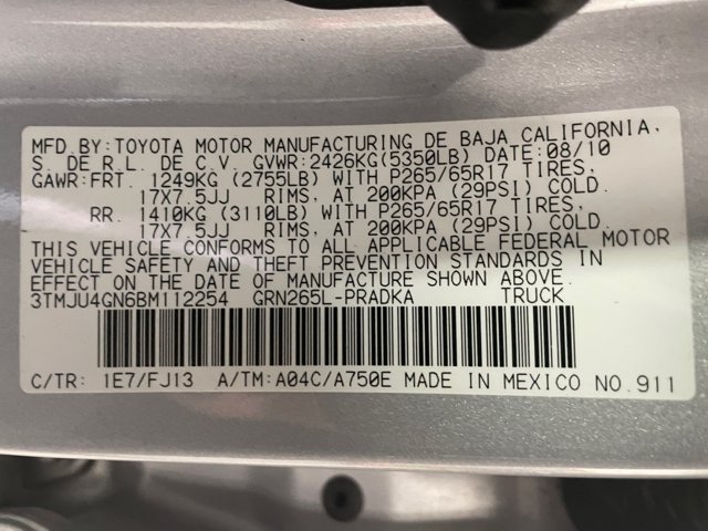 Used 2011 Toyota Tacoma PreRunner w/ TRD Sport Pkg w/JBL Audio RWD image 24