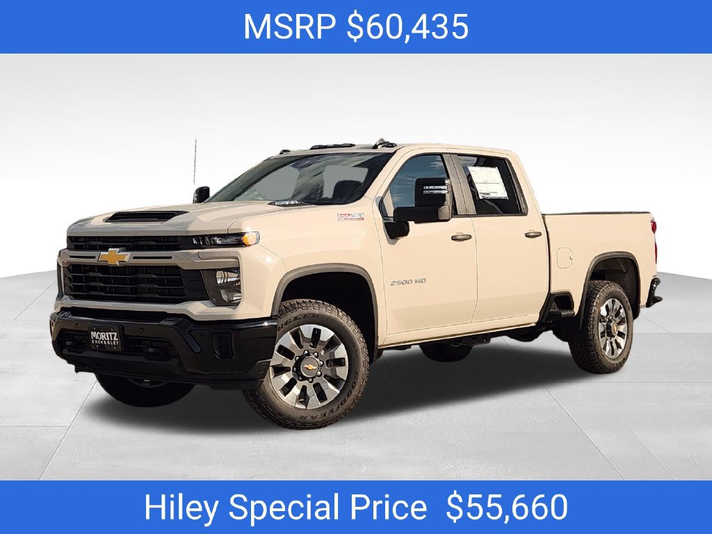 New 2026 Chevrolet Silverado 2500 Custom w/ Custom Value Package AWD/4WD image 1