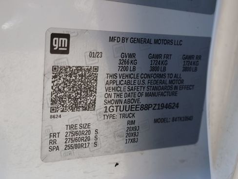 Certified 2023 GMC Sierra 1500 AT4 w/ AT4 Premium Package AWD/4WD image 45