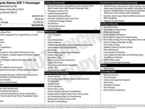 Used 2022 Toyota Sienna XSE FWD image 4