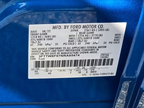 Used 2022 Ford Maverick Lariat w/ Lariat Luxury Package AWD/4WD image 28
