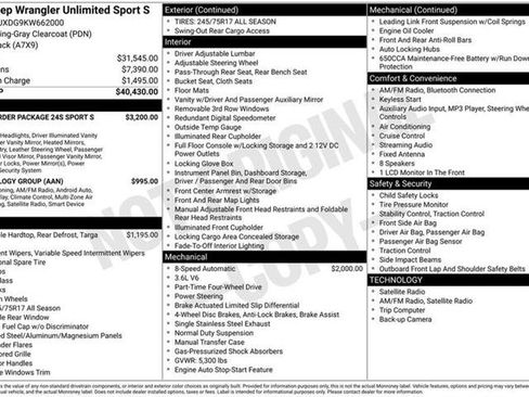 Used 2019 Jeep Wrangler Unlimited Sport S image 51