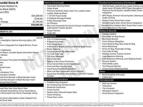 Used 2022 Hyundai Kona N image 10