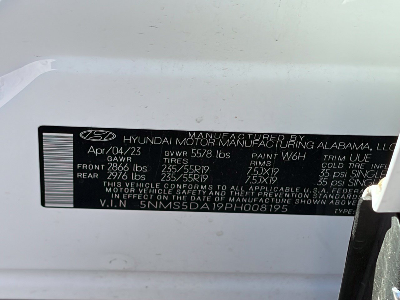 Used 2023 Hyundai Santa Fe Limited AWD/4WD image 15