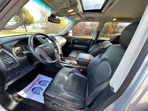 Used 2017 Nissan Armada Platinum w/ Captain Seat Package RWD image 12