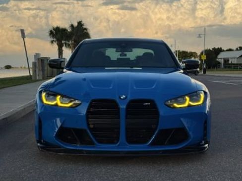 Used 2021 BMW M3 w/ M Carbon Exterior Package RWD image 1