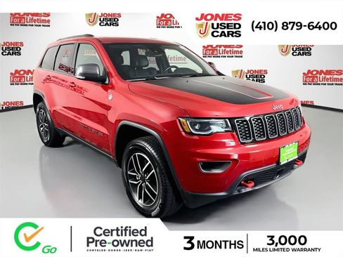 Used 2020 Jeep Grand Cherokee Trailhawk w/ Trailhawk Luxury Group AWD/4WD image 1