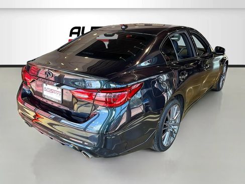 Used 2024 INFINITI Q50 Red Sport 400 w/ Black Opal Edition AWD/4WD image 7