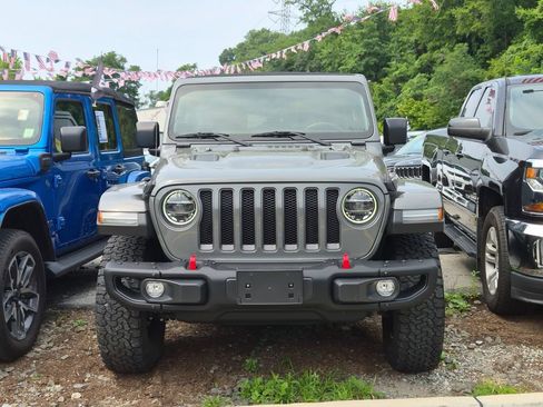 Used 2022 Jeep Wrangler Unlimited Rubicon w/ Steel Bumper Group AWD/4WD image 3