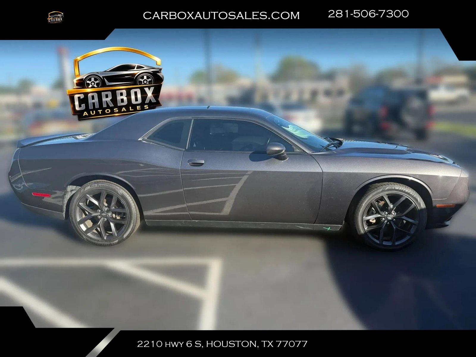 Used 2021 Dodge Challenger SXT w/ Blacktop Package RWD image 6