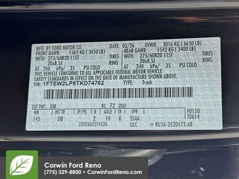 New 2026 Ford F150 STX AWD/4WD image 31