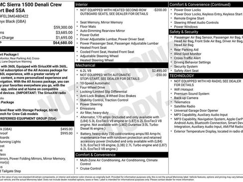 Used 2021 GMC Sierra 1500 Denali AWD/4WD image 5