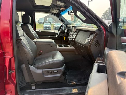 Used 2015 Ford F350 Platinum w/ Snow Plow Prep Package AWD/4WD image 12
