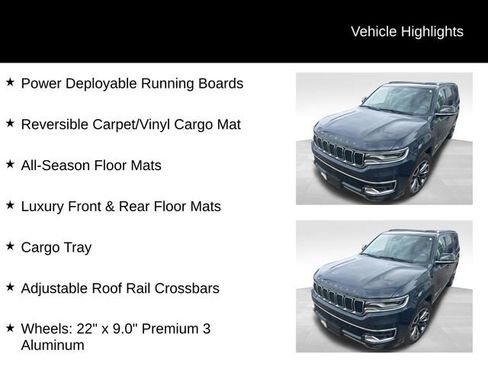 Used 2024 Jeep Wagoneer L Series III w/ Premium Group I image 12
