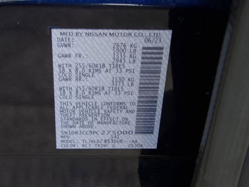 Certified 2023 Nissan Pathfinder SL w/ Black Appearance Package image 18