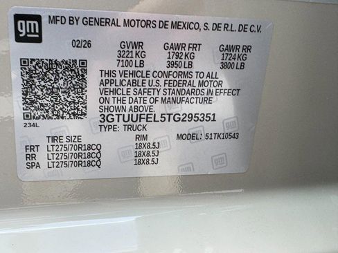 New 2026 GMC Sierra 1500 AT4X image 21