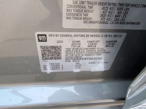 New 2026 GMC Sierra 1500 SLT image 53