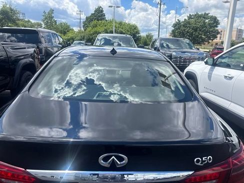 Used 2021 INFINITI Q50 Luxe w/ All Weather Package AWD/4WD image 3