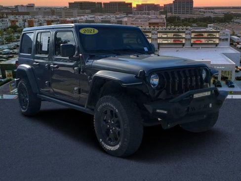 Used 2021 Jeep Wrangler Unlimited Sport image 1