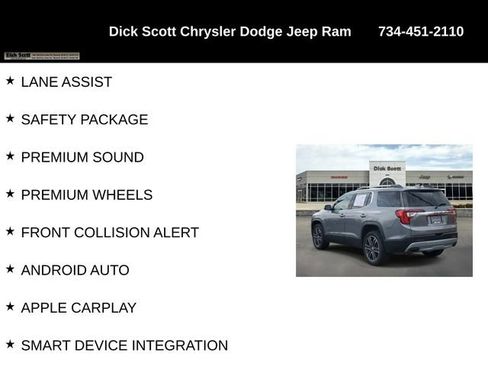 Used 2020 GMC Acadia SLT w/ Trailering Package AWD/4WD image 25