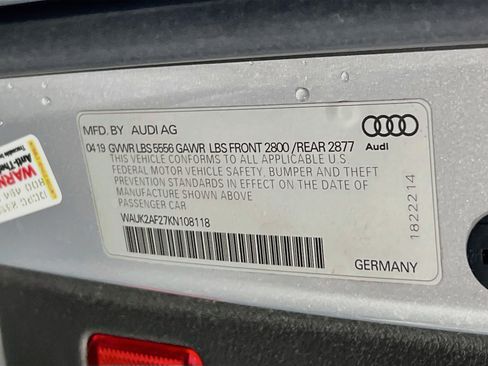 Used 2019 Audi A6 3.0T Premium w/ Convenience Package AWD/4WD image 32