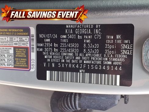 Used 2025 Kia Sorento SX FWD image 14