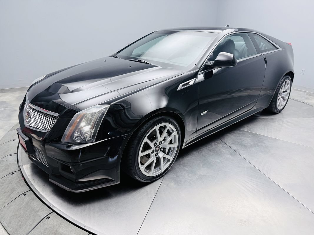 Used 2014 Cadillac CTS V w/ Sport Blue Interior Package RWD image 1