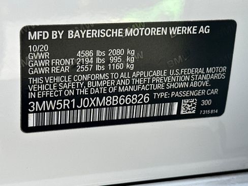 Used 2021 BMW 330i Sedan w/ Premium Package RWD image 28