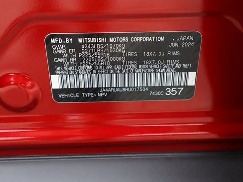 New 2024 Mitsubishi Outlander Sport ES AWD/4WD image 57