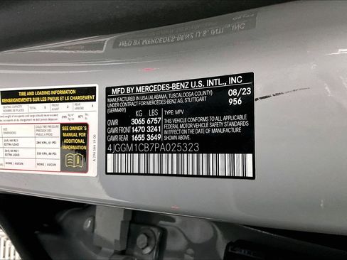 Certified 2023 Mercedes-Benz EQE 350+ 4MATIC SUV image 31