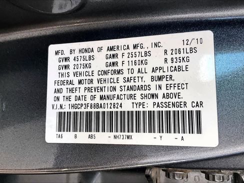 Used 2011 Honda Accord EX-L image 33