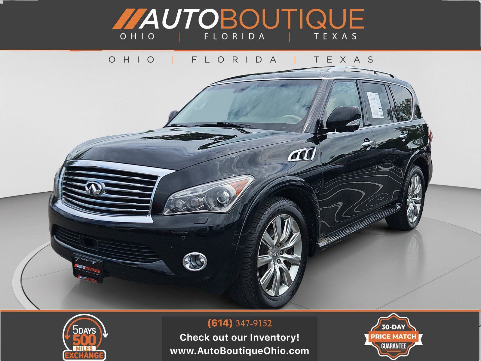 Used 2011 INFINITI QX56 4WD w/ Deluxe Touring Pkg image 1