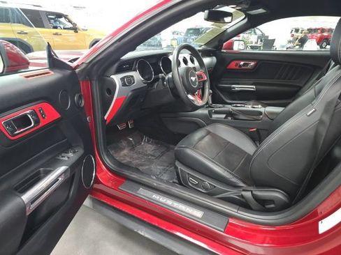 Used 2017 Ford Mustang Premium w/ Wheel & Stripe Package RWD image 11