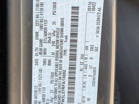 Used 2024 Ford F150 XLT w/ Equipment Group 302A MID AWD/4WD image 30