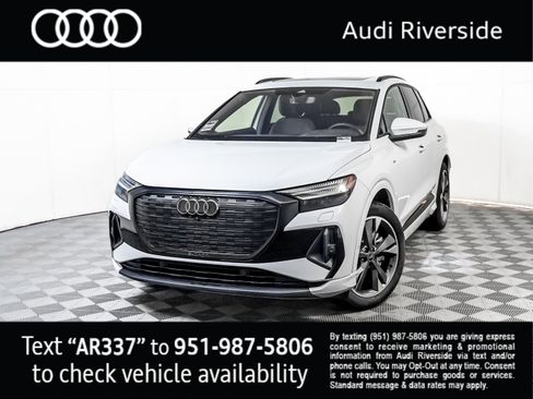 Used 2024 Audi Q4 e-tron Prestige w/ Black Optic Package image 1