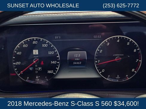 Used 2018 Mercedes-Benz S 560 Sedan w/ Premium Package image 35