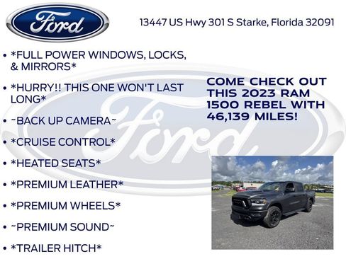 Used 2023 RAM 1500 Rebel w/ Rebel Level 2 Equipment Group AWD/4WD image 10
