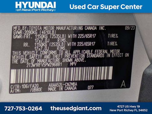 Used 2023 Toyota RAV4 XLE w/ Convenience Package image 42