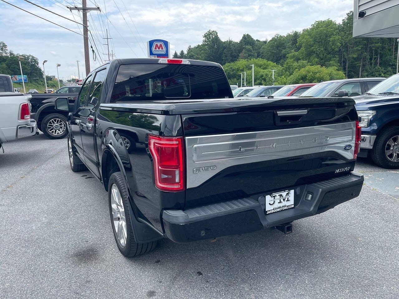 Used 2016 Ford F150 Limited w/ Trailer Tow Package AWD/4WD image 6