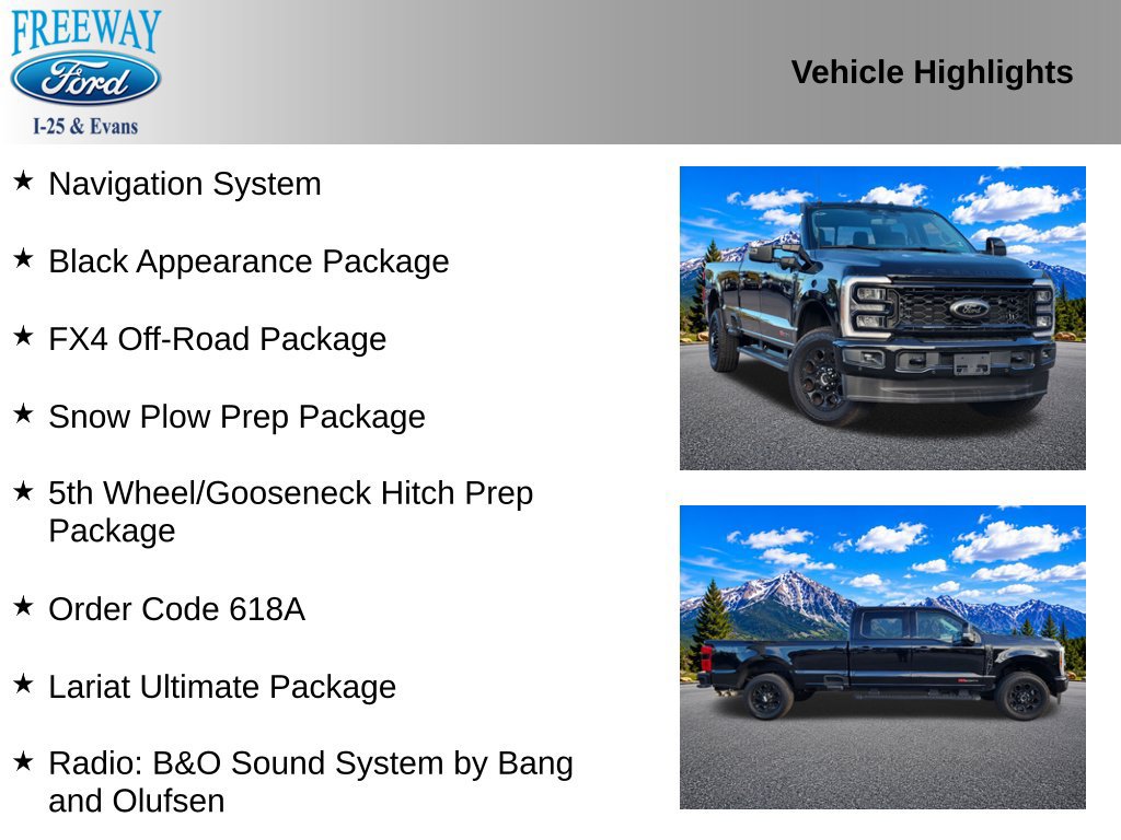Used 2025 Ford F350 Lariat w/ Lariat Ultimate Package AWD/4WD image 2
