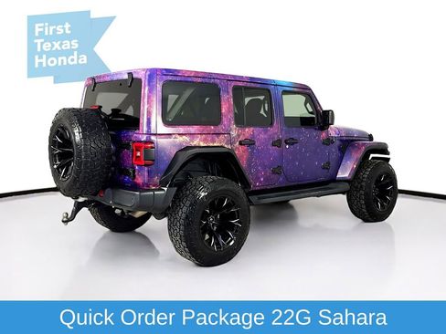 Used 2023 Jeep Wrangler Sahara w/ LED Lighting Group AWD/4WD image 8