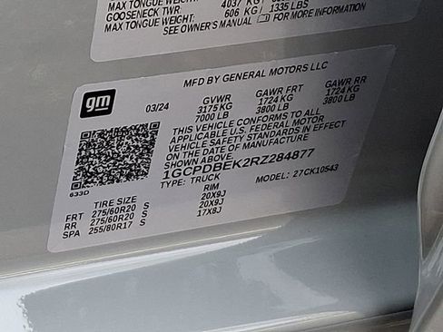 Used 2024 Chevrolet Silverado 1500 Custom image 31