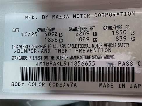 New 2026 MAZDA MAZDA3 s Sport image 25